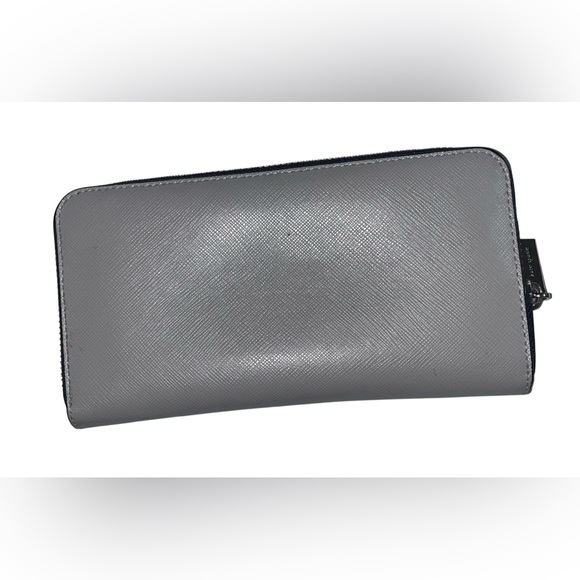 Kate Spade Staci Colorblock Large Slim Bifold Wallet Nimbus Grey - Picture 3 of 4